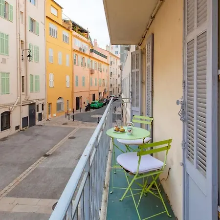 شقة C17 2p Port Palais & Croisette 8mins Walk Balcony