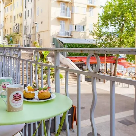 Lägenhet C17 2p Port Palais & Croisette 8mins Walk Balcony Cannes