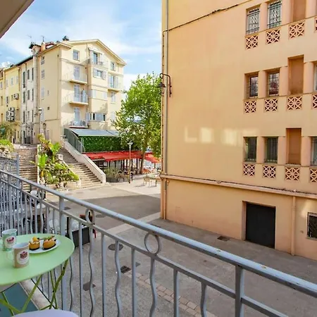 C17 2p Port Palais & Croisette 8mins Walk Balcony アパート